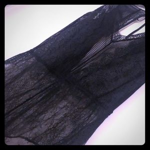 Beautiful sheer lace romper